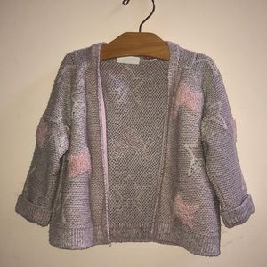 Zara baby girl toddler sweater cardigan